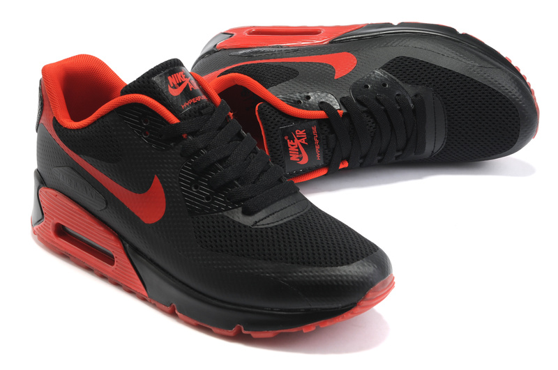 Nike Air Max Shoes Womens Black/Red Online